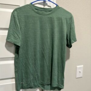 Athletic Works Men's Olive Short Sleeve Tee